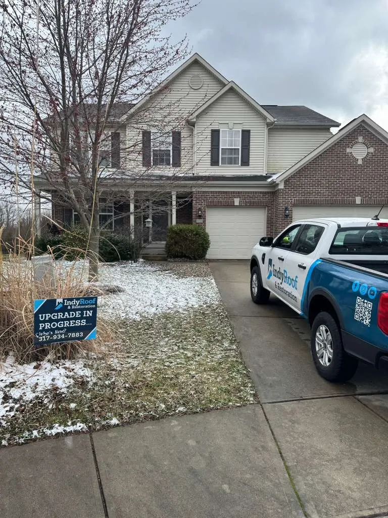 Commercial roof inspection documented in Clay City